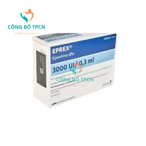 Eprex 3000 U - Thuốc điều trị bệnh thiếu máu hiệu quả